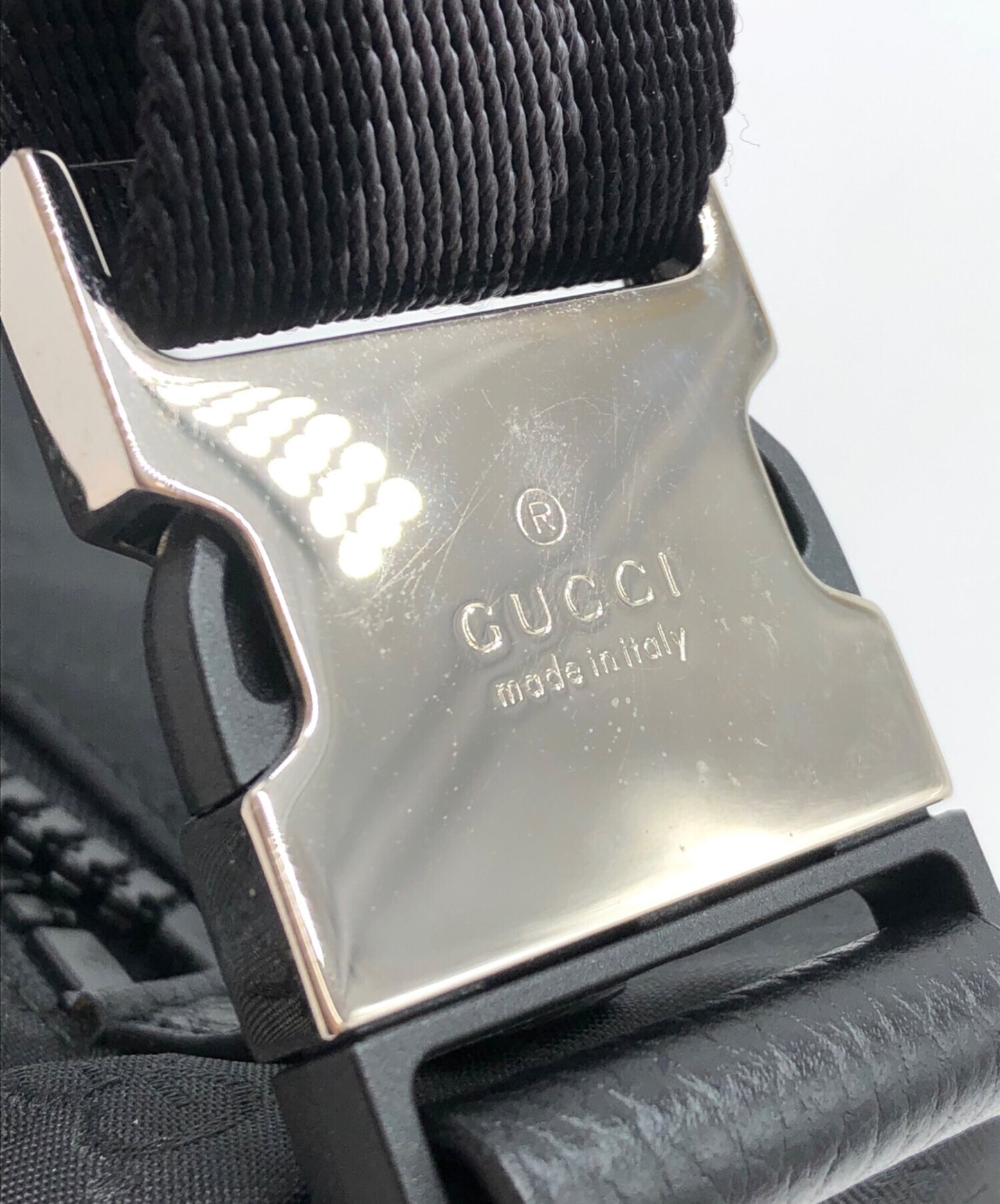 [Pre-owned] GUCCI GG nylon 449182