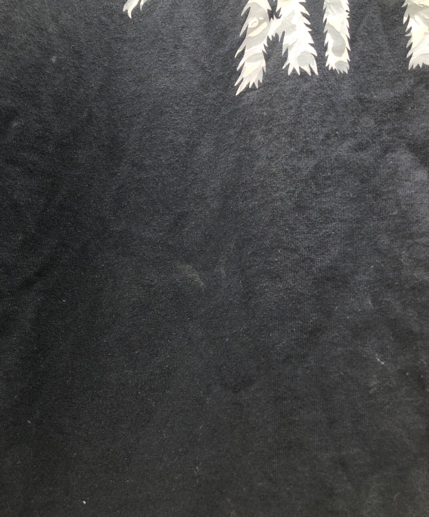 [Pre-owned] A BATHING APE Wild Leopard NYC Logo T-Shirt 001tel801040m