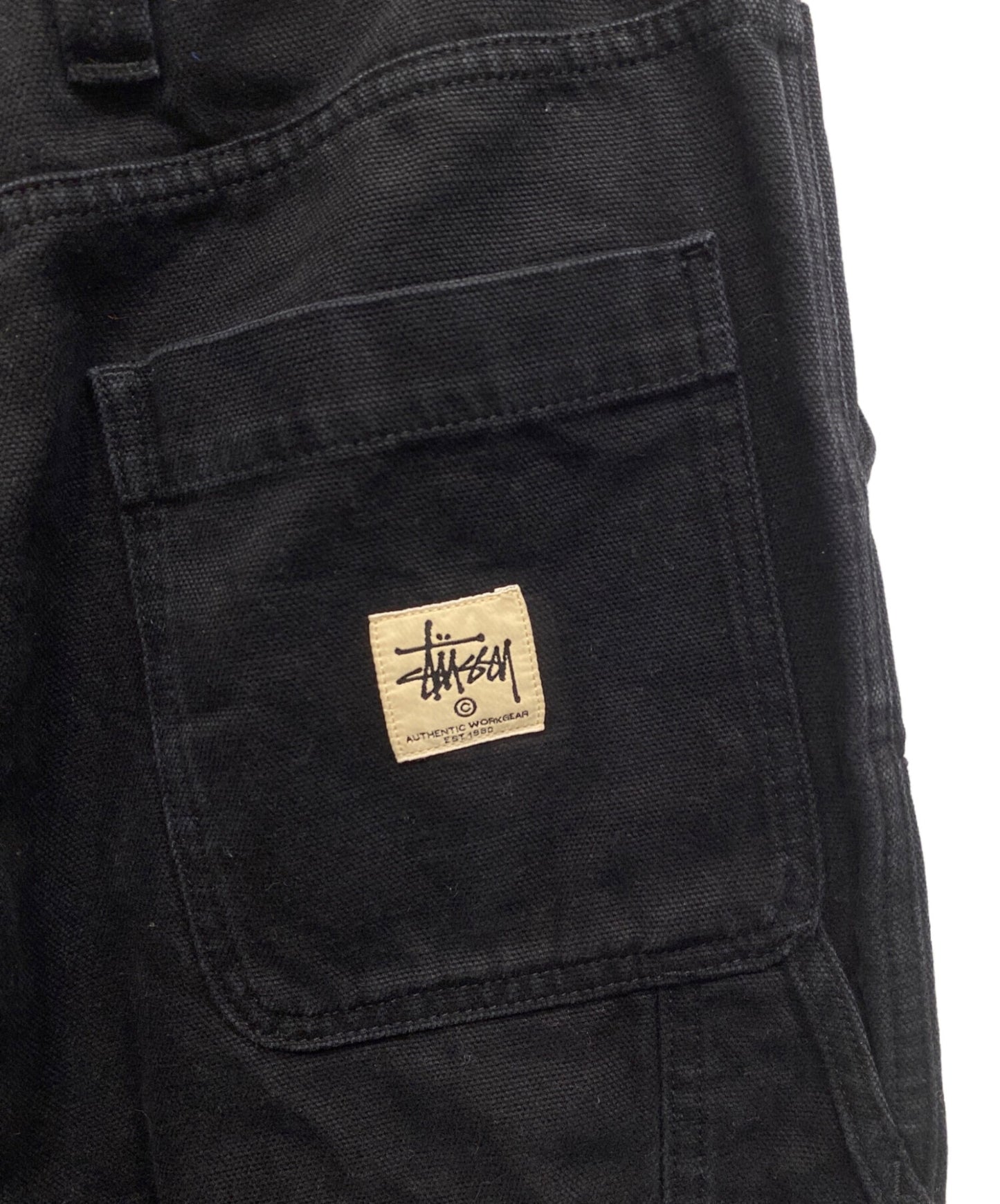 [Pre-owned] stussy canvas work pants 116496
