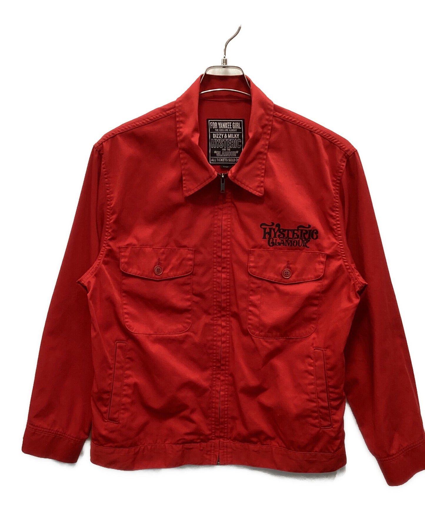 [Pre-owned] Hysteric Glamour work-zip jacket 02241AB01