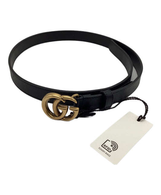 [Pre-owned] GUCCI GG Marmont Slim Belt 409417