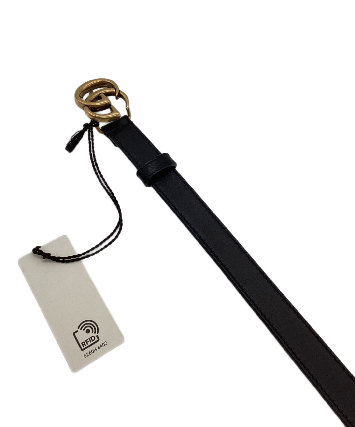 [Pre-owned] GUCCI GG Marmont Slim Belt 409417