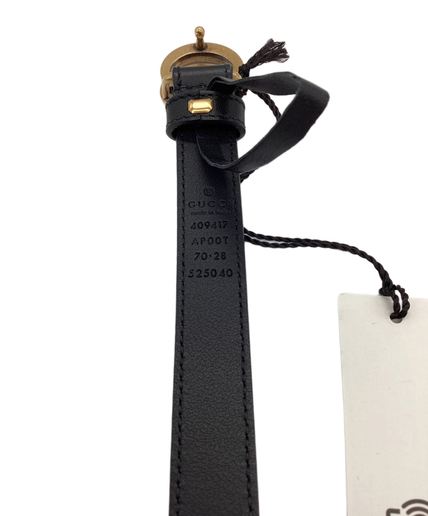 [Pre-owned] GUCCI GG Marmont Slim Belt 409417