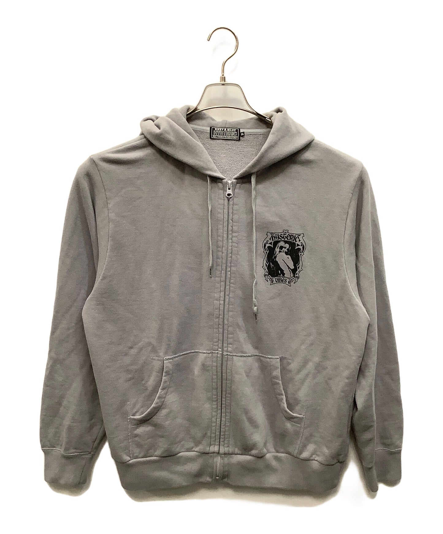[Pre-owned] Hysteric Glamour zip hoodie 02241CF05