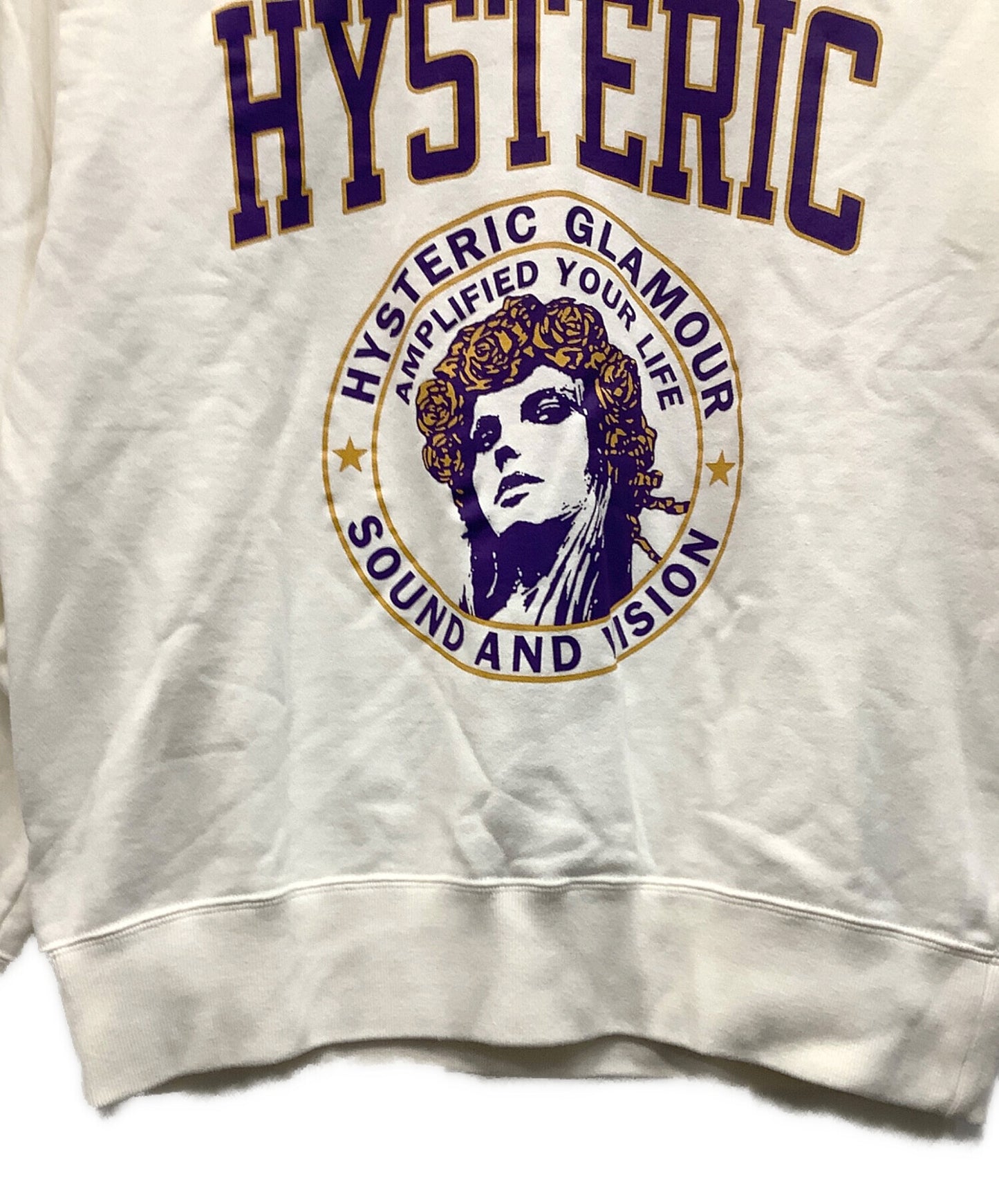 [Pre-owned] Hysteric Glamour crew neck sweatshirt 02241CS01