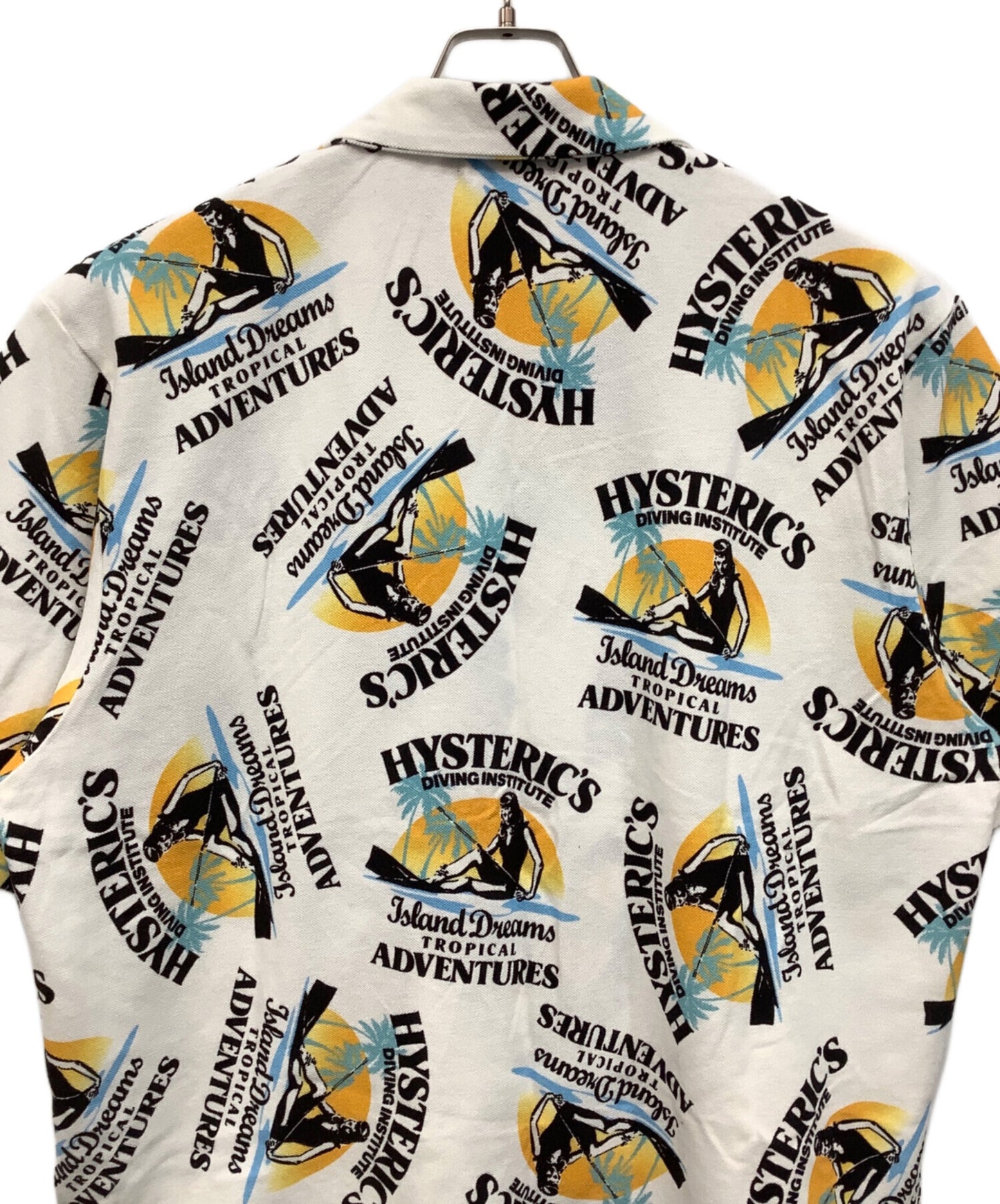 [Pre-owned] Hysteric Glamour open-collared shirt 02241CH04