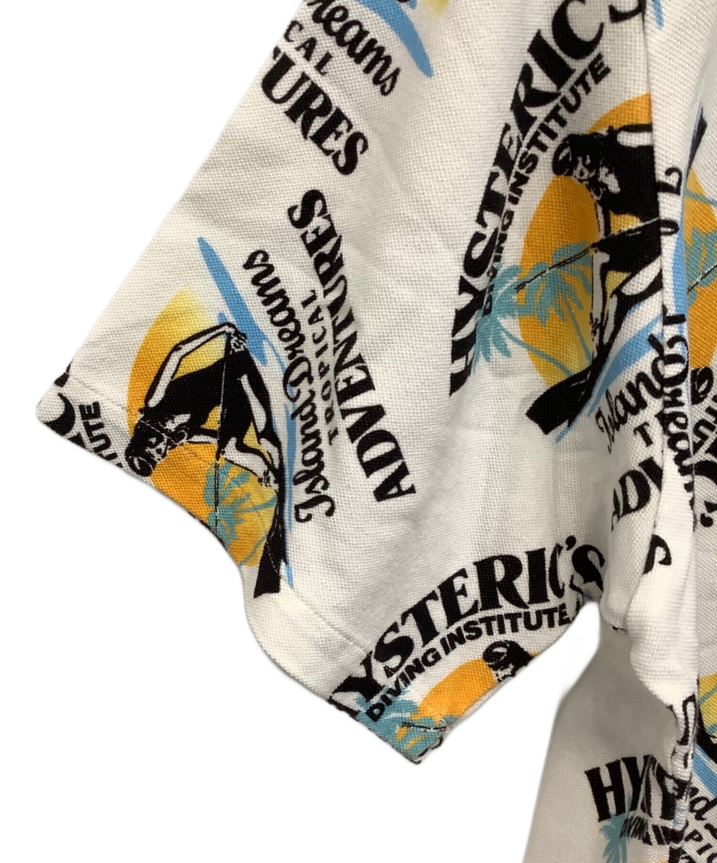 [Pre-owned] Hysteric Glamour open-collared shirt 02241CH04