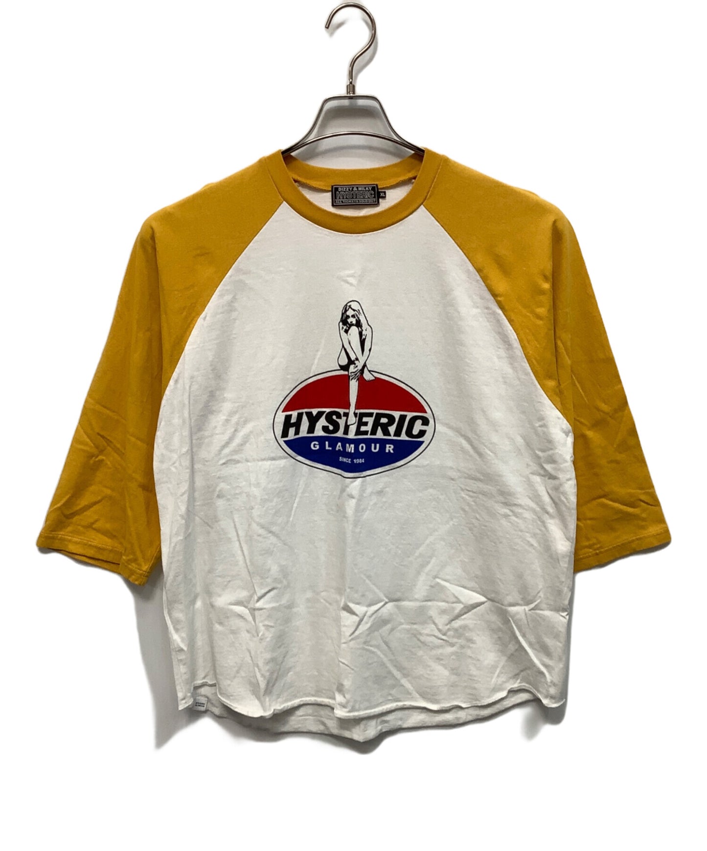 [Pre-owned] Hysteric Glamour raglan T-shirt 02233CL03