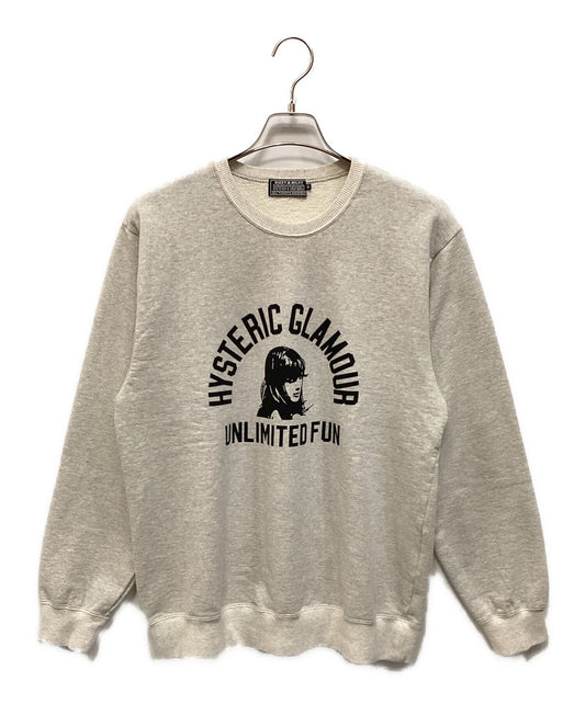 [Pre-owned] Hysteric Glamour crew neck sweatshirt 02243CS01
