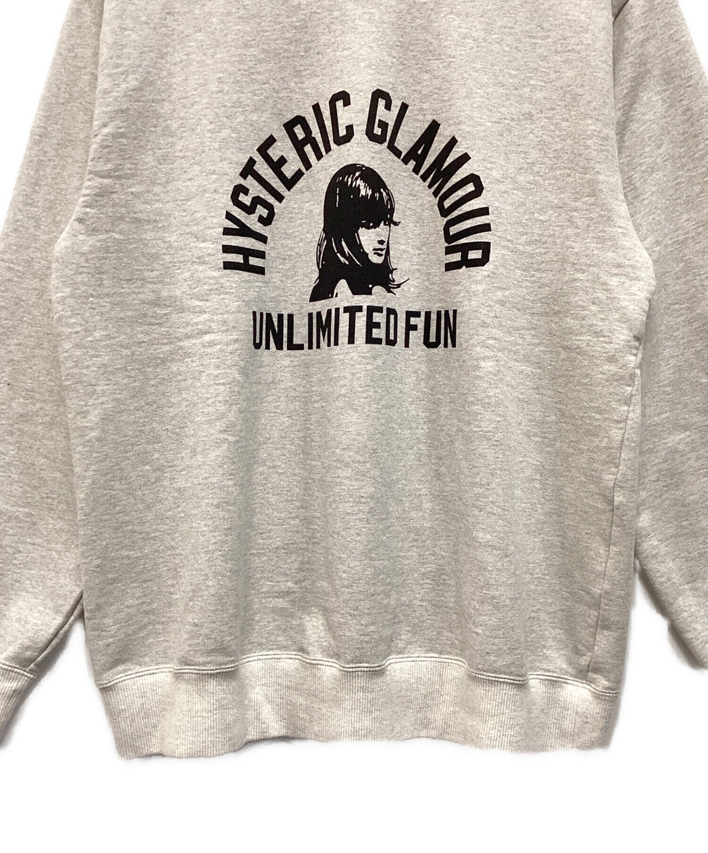 [Pre-owned] Hysteric Glamour crew neck sweatshirt 02243CS01