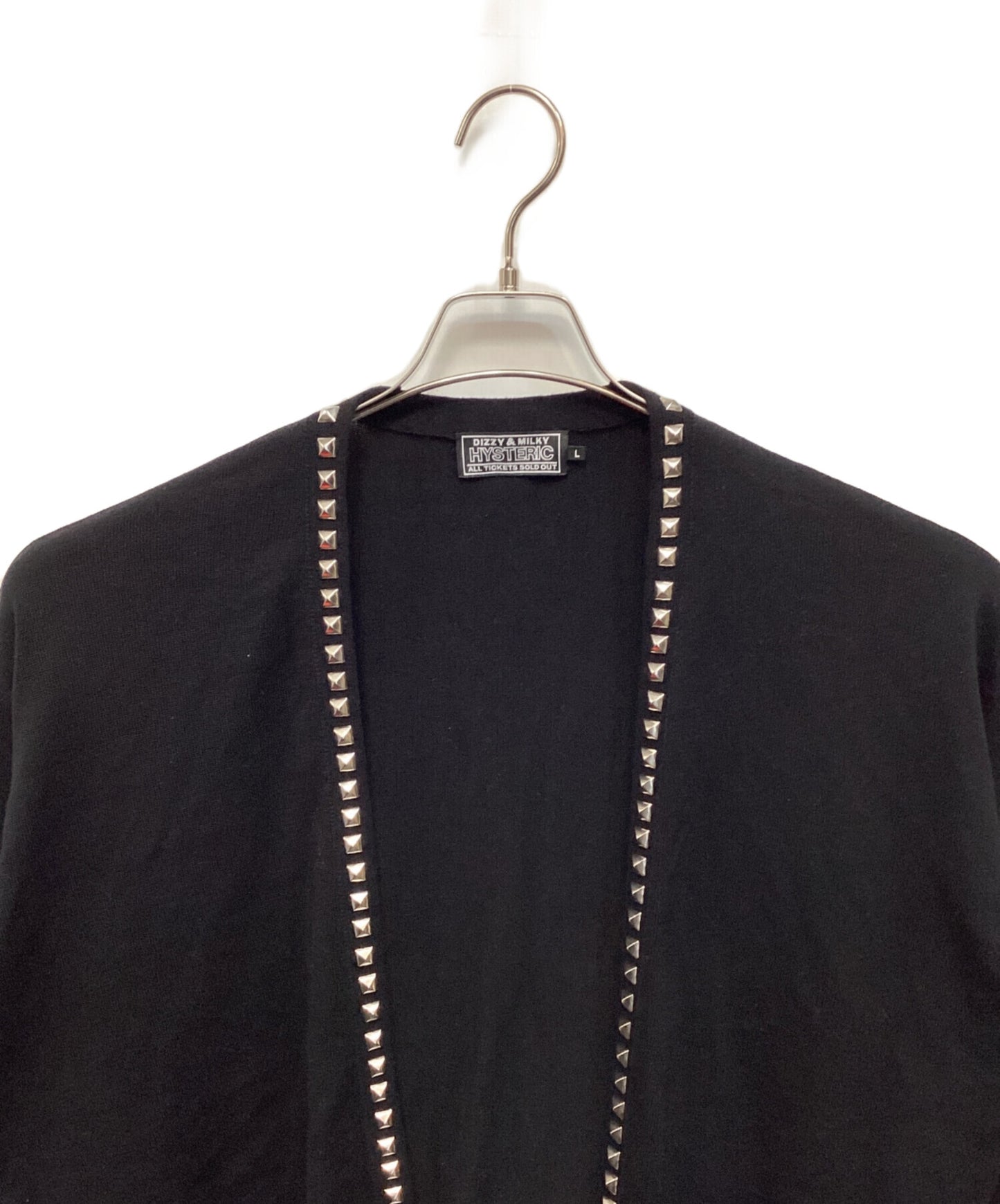 [Pre-owned] Hysteric Glamour Studded Cardigan 02213ND01