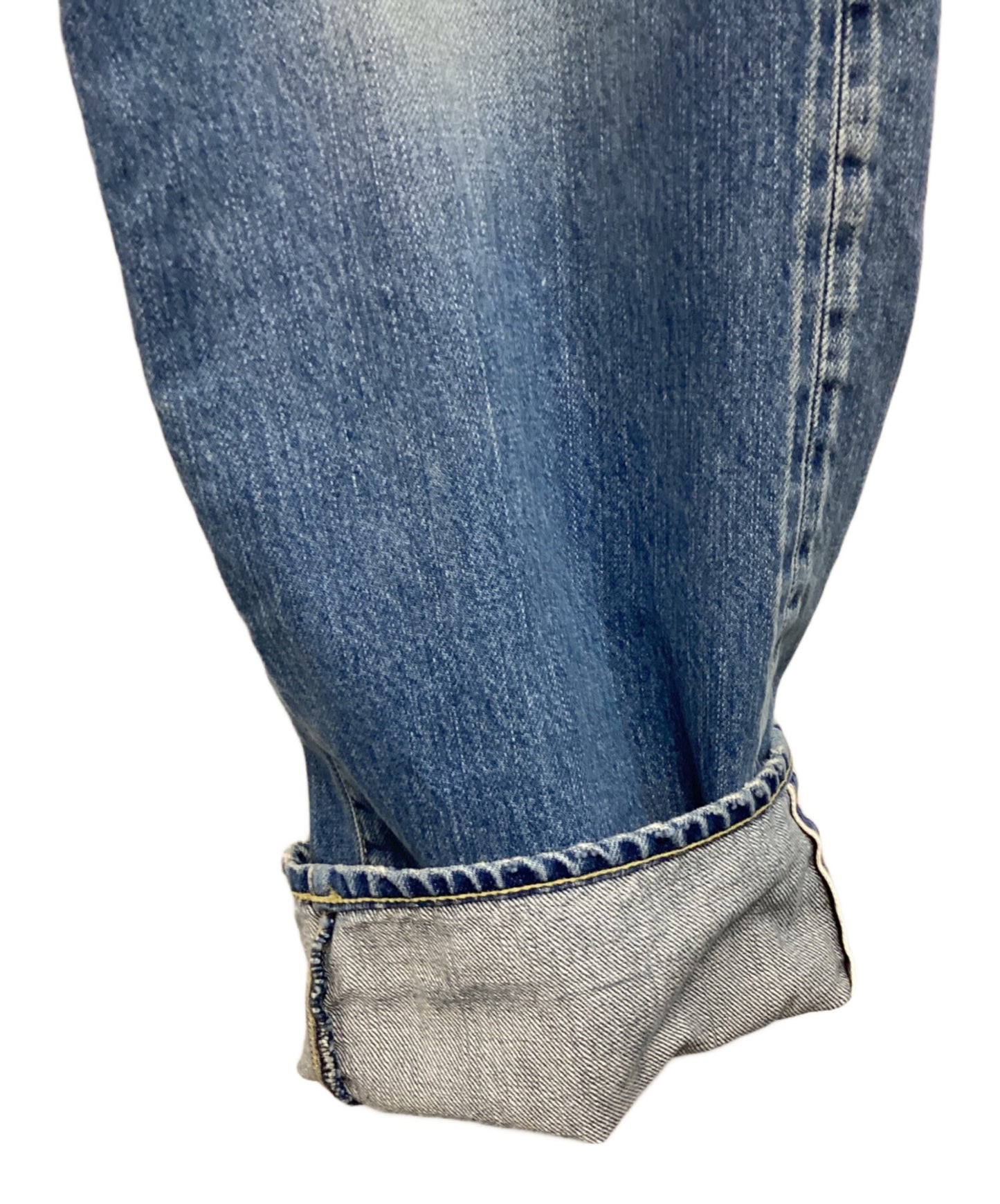 [Pre-owned] Hysteric Glamour RW CLASH processed 60'S XX denim straight pants 02233AP15