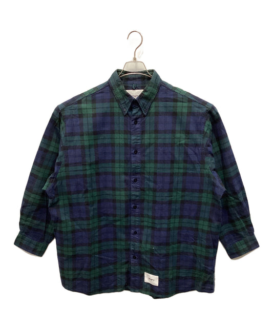 [Pre-owned] WTAPS blackwatch shirt 221TQDT-SHM03