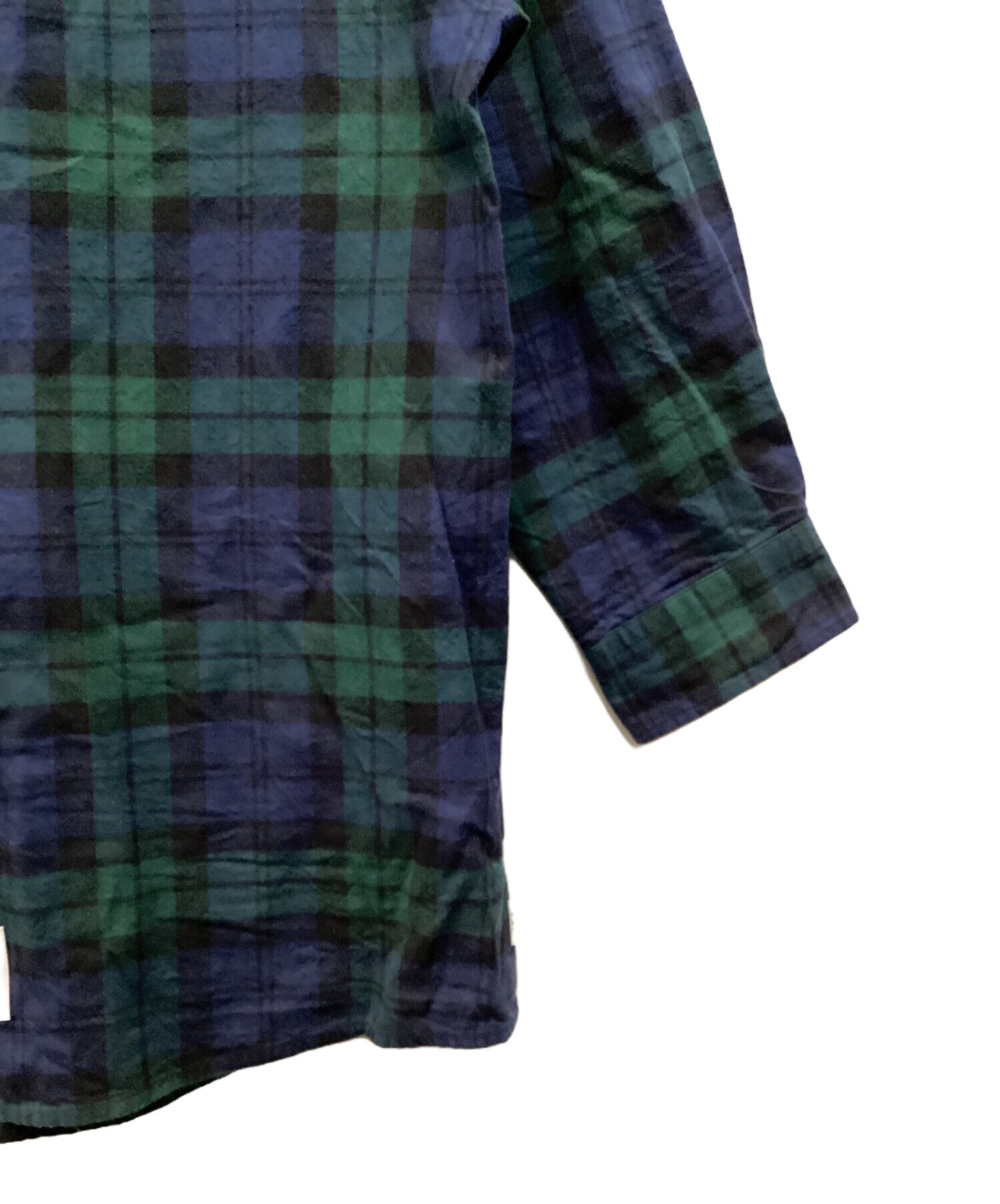 [Pre-owned] WTAPS blackwatch shirt 221TQDT-SHM03