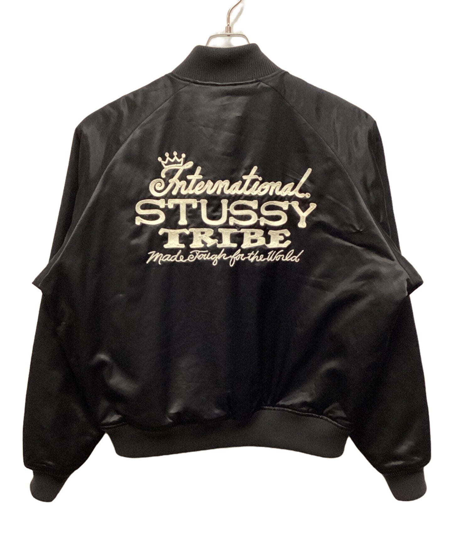 [Pre-owned] stussy Souvenir Jacket Black 115832