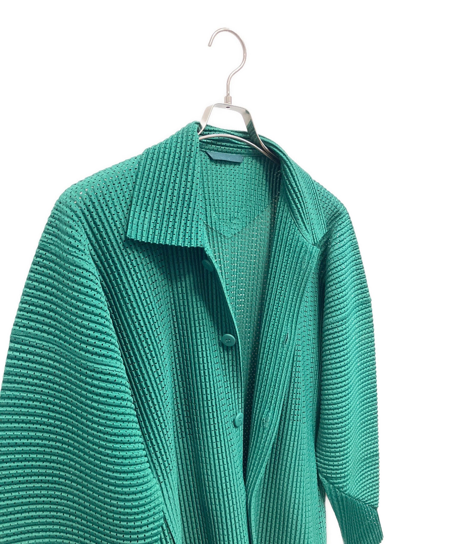 [Pre-owned] HOMME PLISSE ISSEY MIYAKE pleated coach jacket HP11JC140