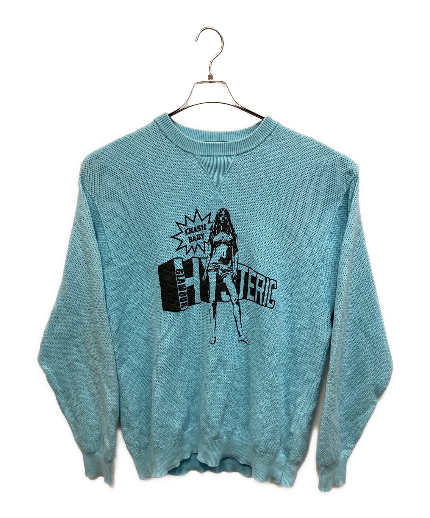 [Pre-owned] Hysteric Glamour CRASH BABY Lightweight Knit 02241NS02 02241NS02