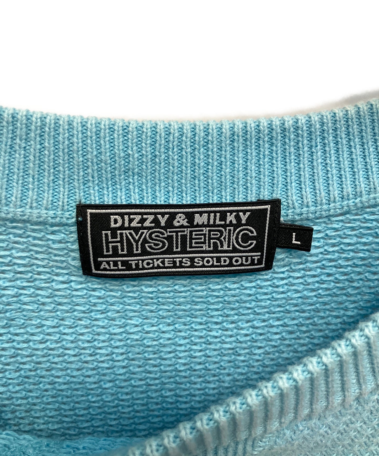 [Pre-owned] Hysteric Glamour CRASH BABY Lightweight Knit 02241NS02 02241NS02