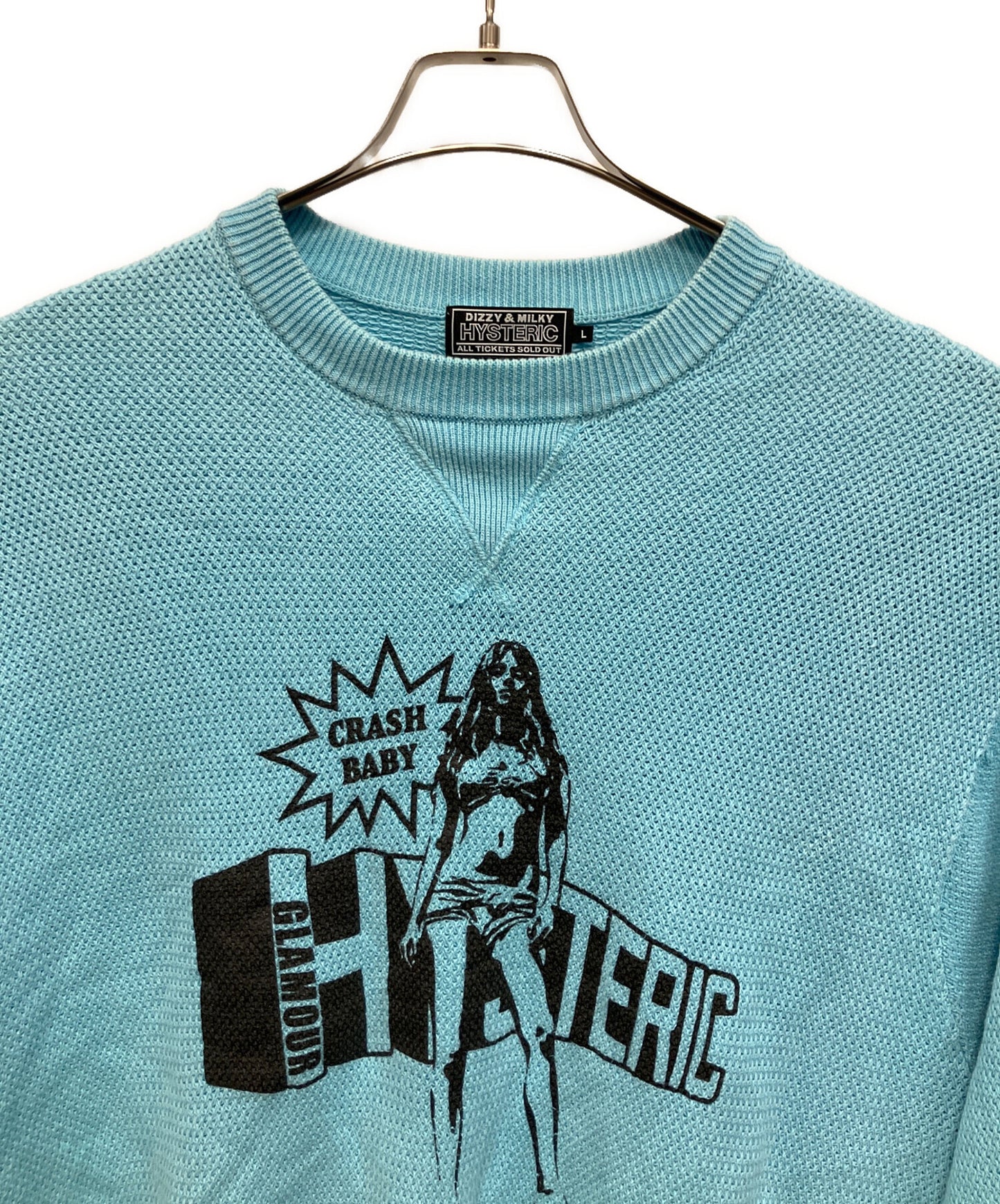 [Pre-owned] Hysteric Glamour CRASH BABY Lightweight Knit 02241NS02 02241NS02