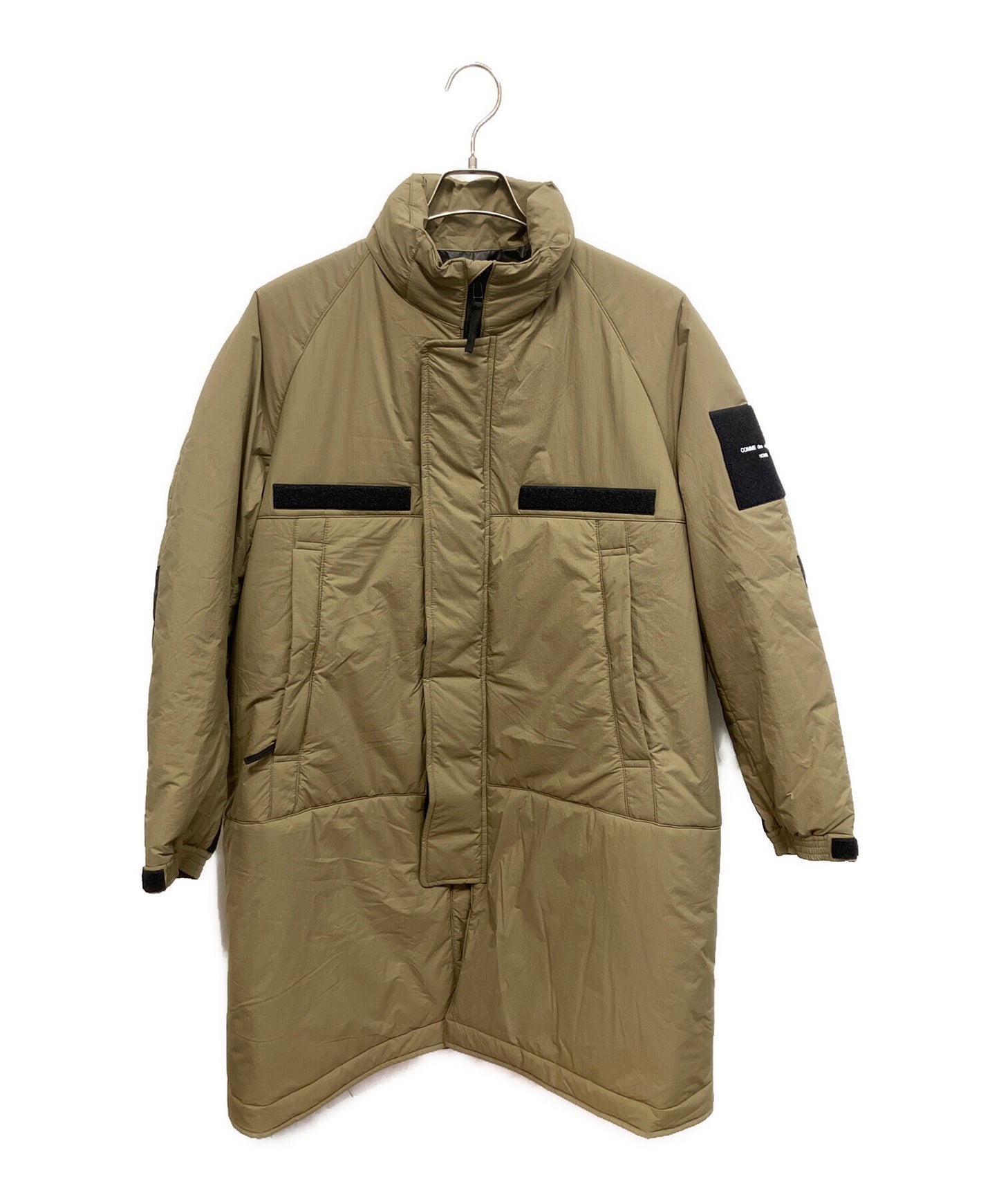 [Pre-owned] COMME des GARCONS Estelle rip cloth PRIMALOFT PrimaLoft AD2022 cotton coat HJ-C007