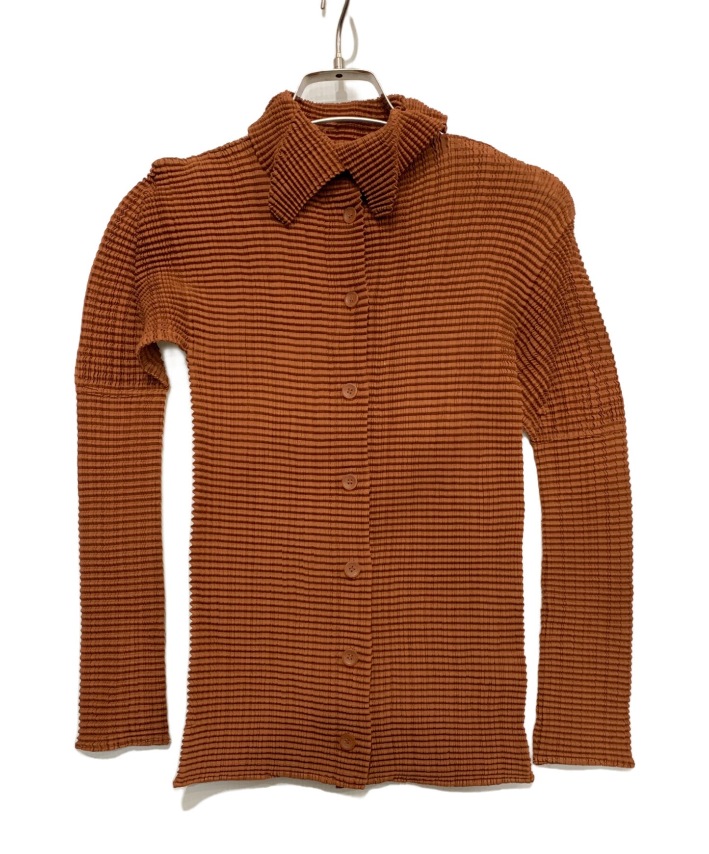 [Pre-owned] ISSEY MIYAKE PLEATS.T light cardigan