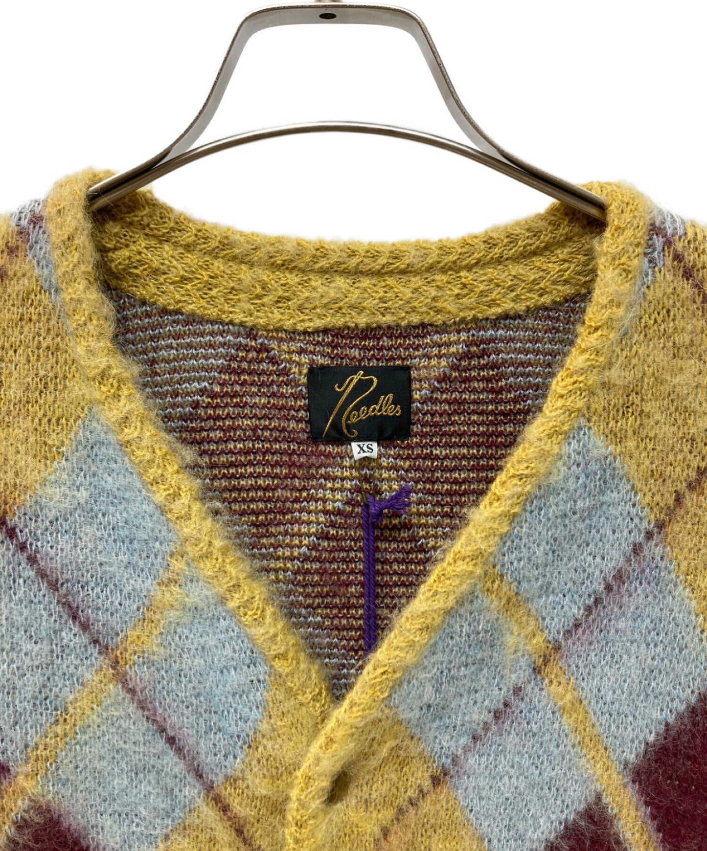 [Pre-owned] Needles Mohair Knit Cardigan LQ414