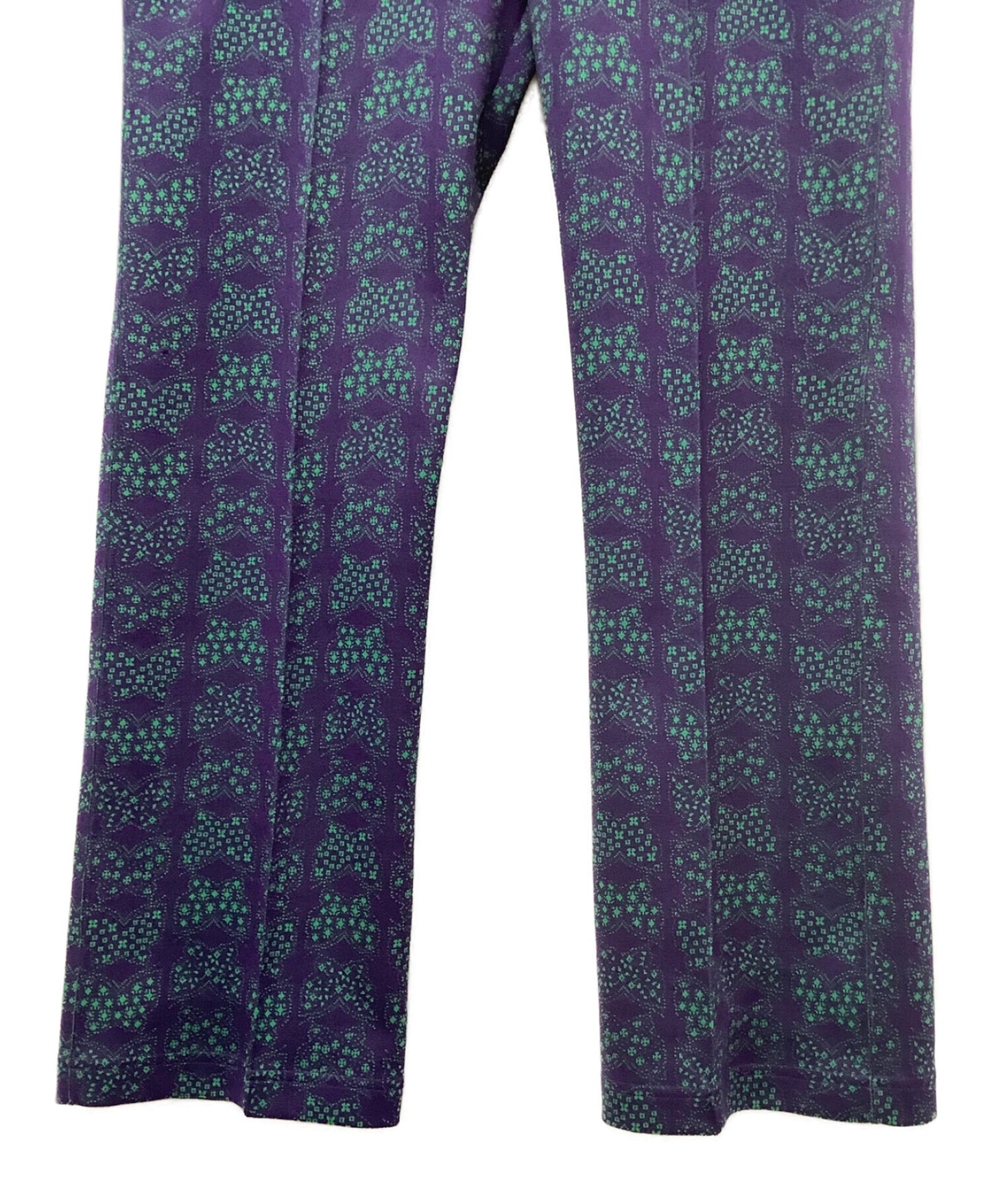 [Pre-owned] Needles Track Pant-Poly Jq. KP213.