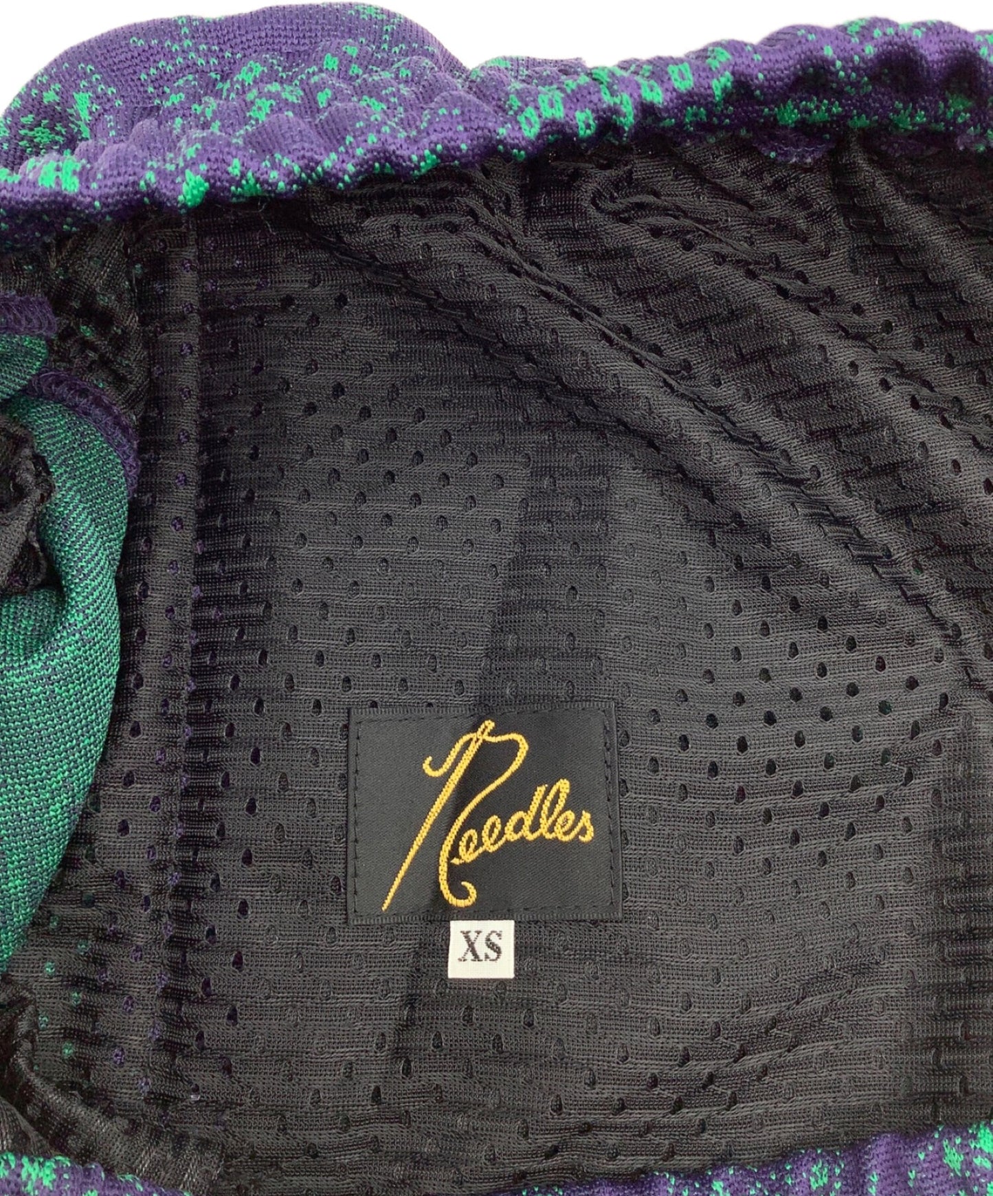 [Pre-owned] Needles Track Pant-Poly Jq. KP213.