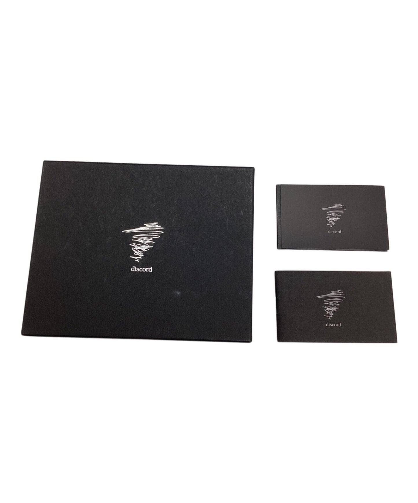 [Pre-owned] discord Yohji Yamamoto bi-fold wallet DV-A16-726-2-02