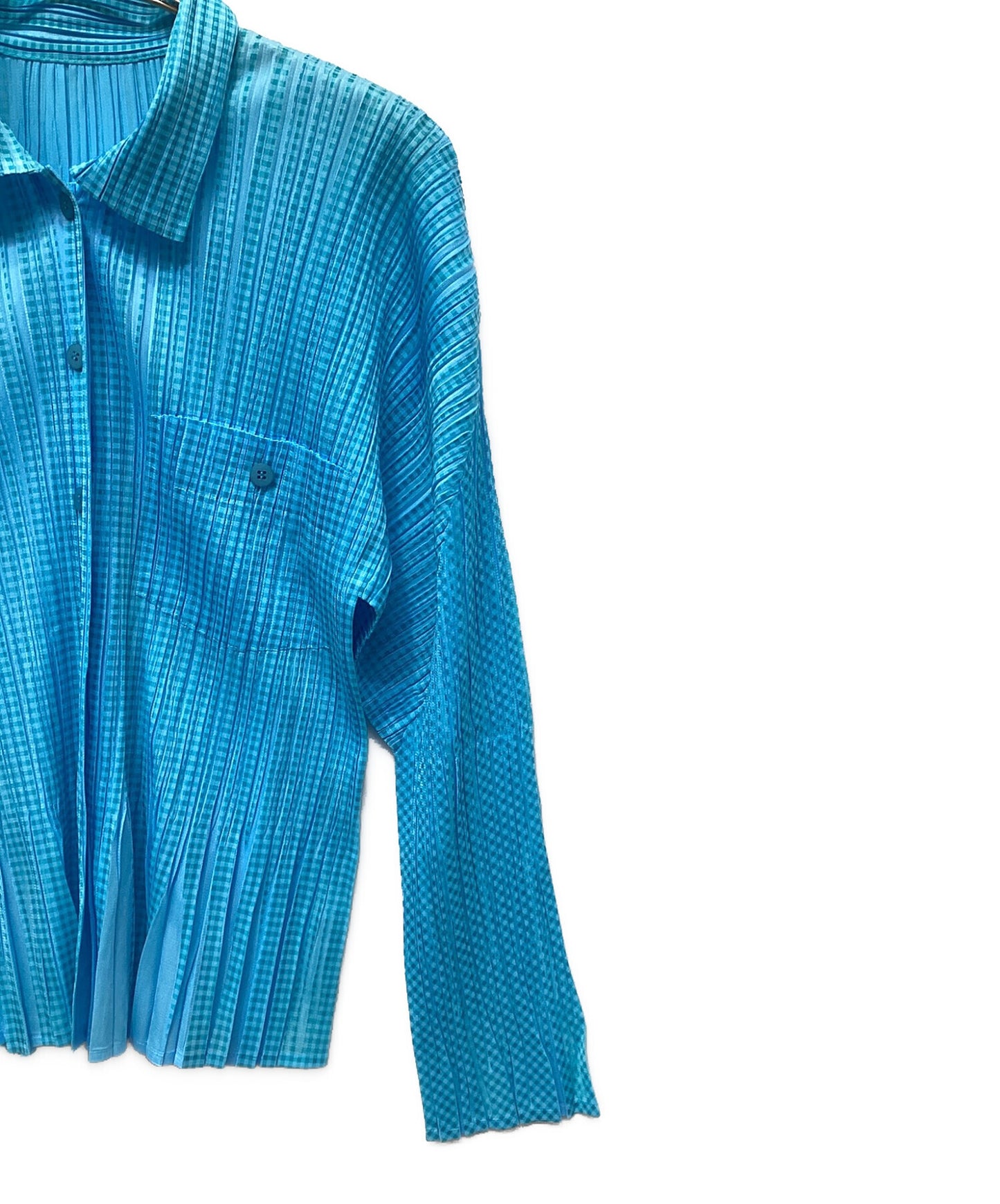[Pre-owned] PLEATS PLEASE pleated shirt PP22-JJ853