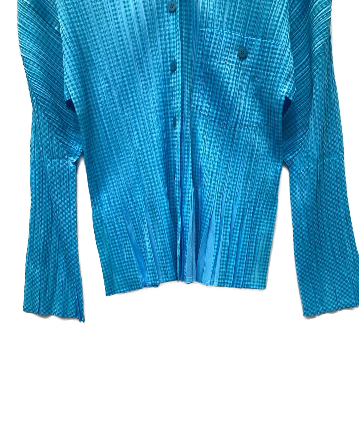 [Pre-owned] PLEATS PLEASE pleated shirt PP22-JJ853