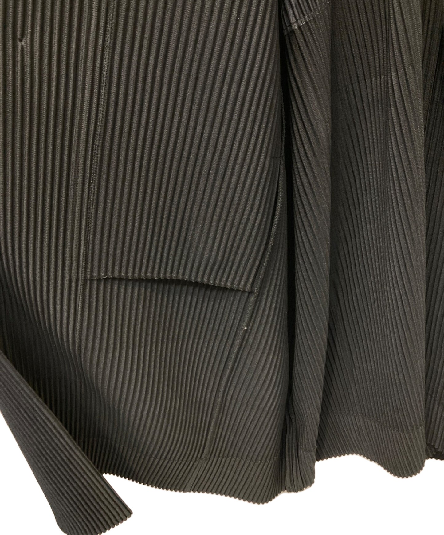 [Pre-owned] HOMME PLISSE ISSEY MIYAKE pleated gown coat HP93JA121