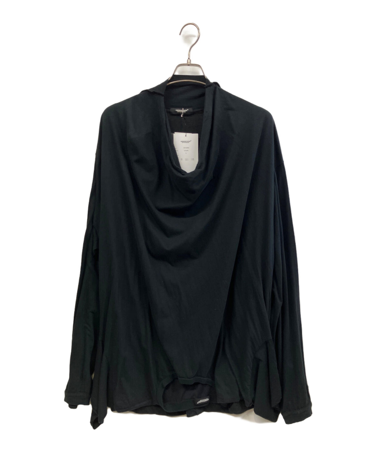 [Pre-owned] UNDERCOVER TEE Custom Collar Drape UC1D4802
