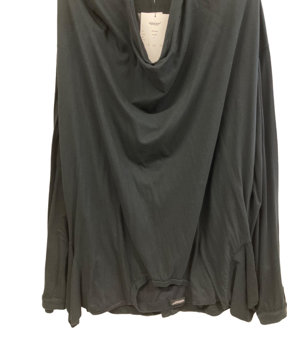 [Pre-owned] UNDERCOVER TEE Custom Collar Drape UC1D4802