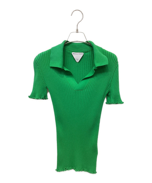 [Pre-owned] BOTTEGA VENETA knit polo shirt 672044 V16U0
