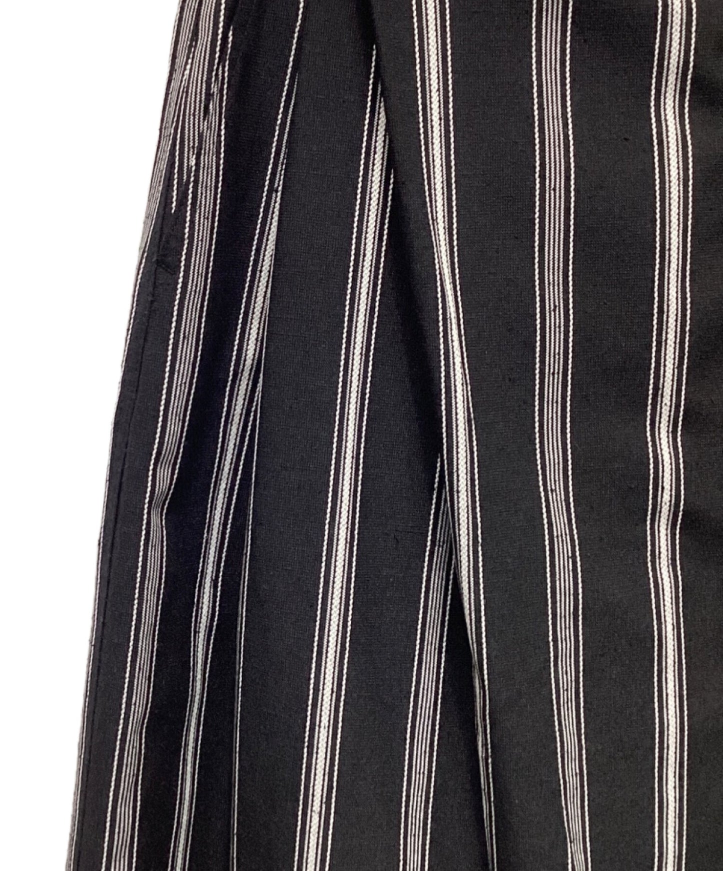 [Pre-owned] Y's HARD TWISTED STRIPE PLEATED PANTS YS-P40-932
