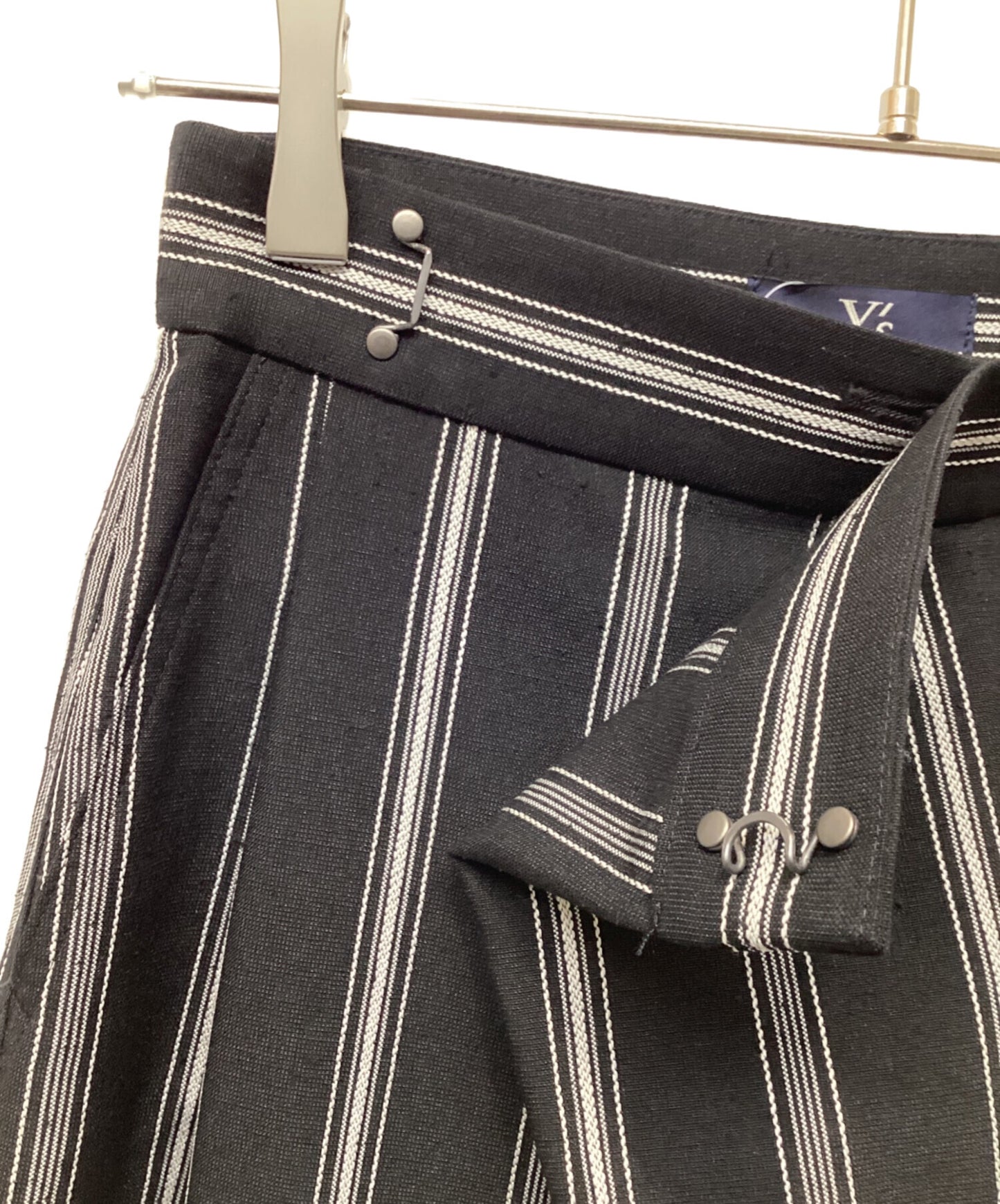 [Pre-owned] Y's HARD TWISTED STRIPE PLEATED PANTS YS-P40-932