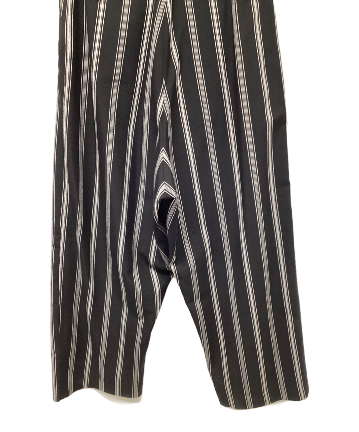 [Pre-owned] Y's HARD TWISTED STRIPE PLEATED PANTS YS-P40-932