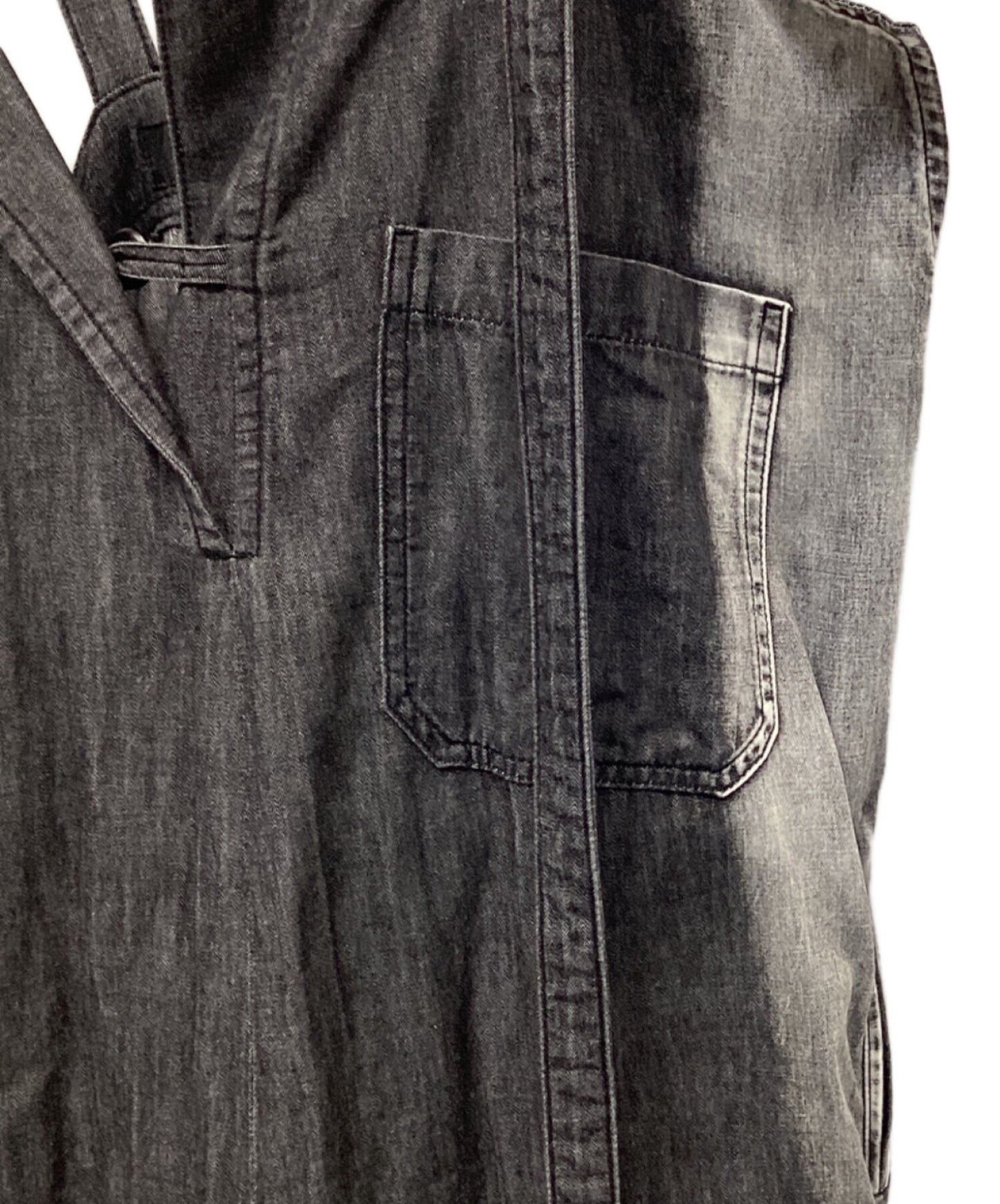 [Pre-owned] Y's 8OZ DENIM OVERALLS WITH STRAP YS-P40-932