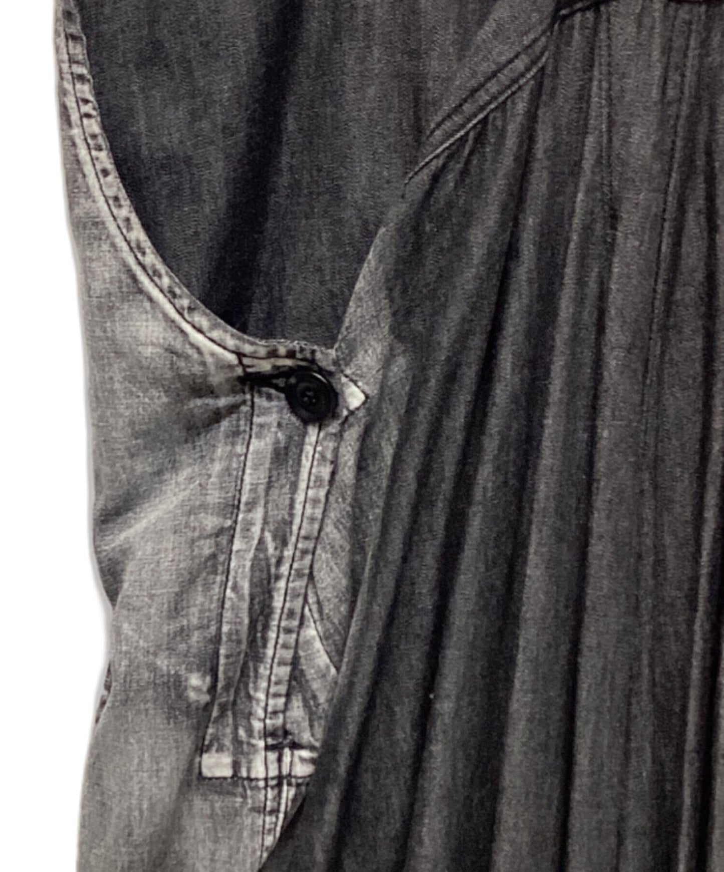 [Pre-owned] Y's 8OZ DENIM OVERALLS WITH STRAP YS-P40-932