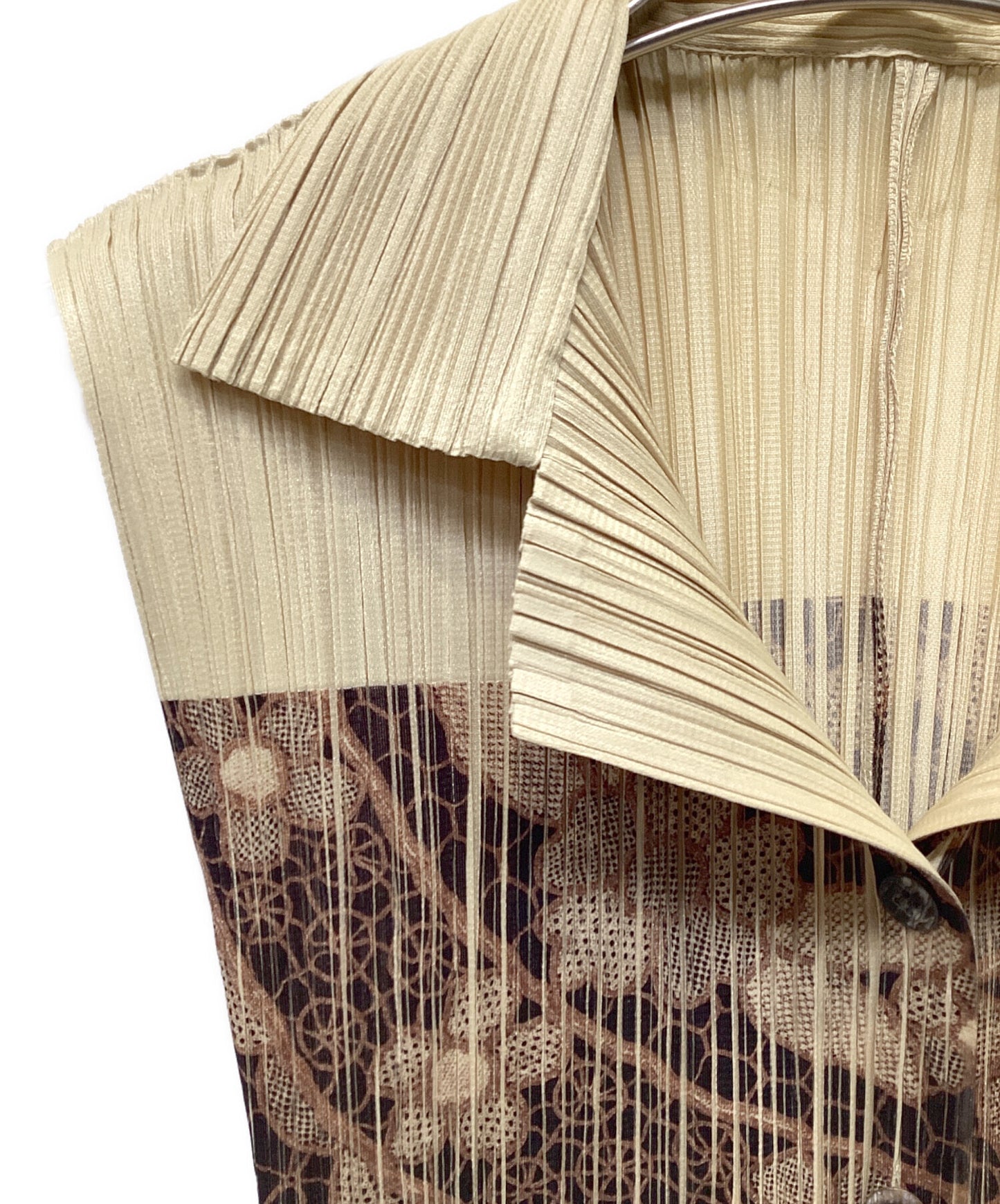 [Pre-owned] PLEATS PLEASE pleated blouse PP86-JK462