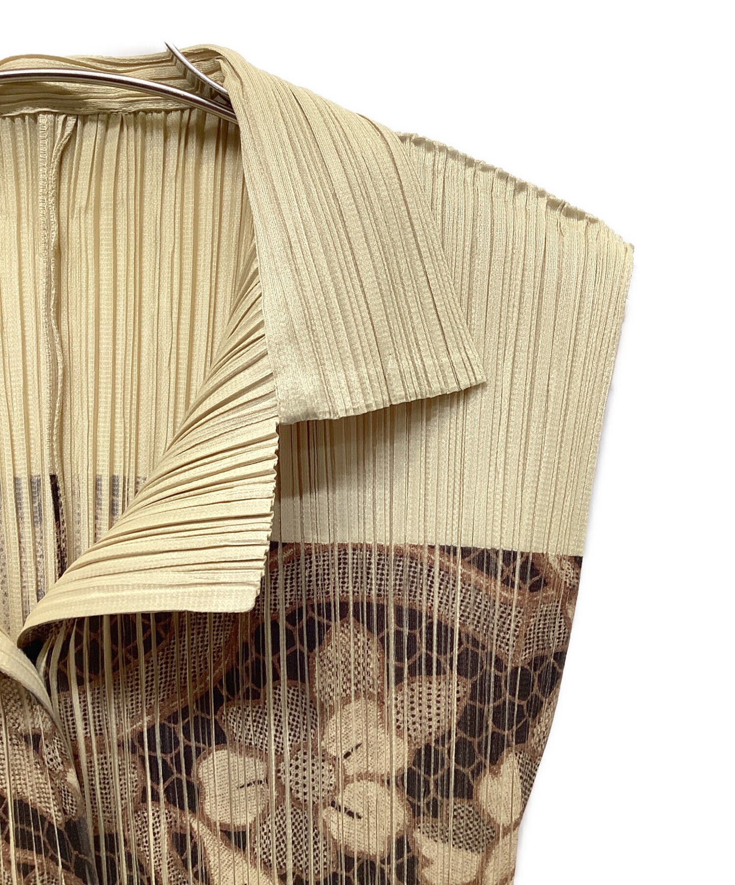 [Pre-owned] PLEATS PLEASE pleated blouse PP86-JK462