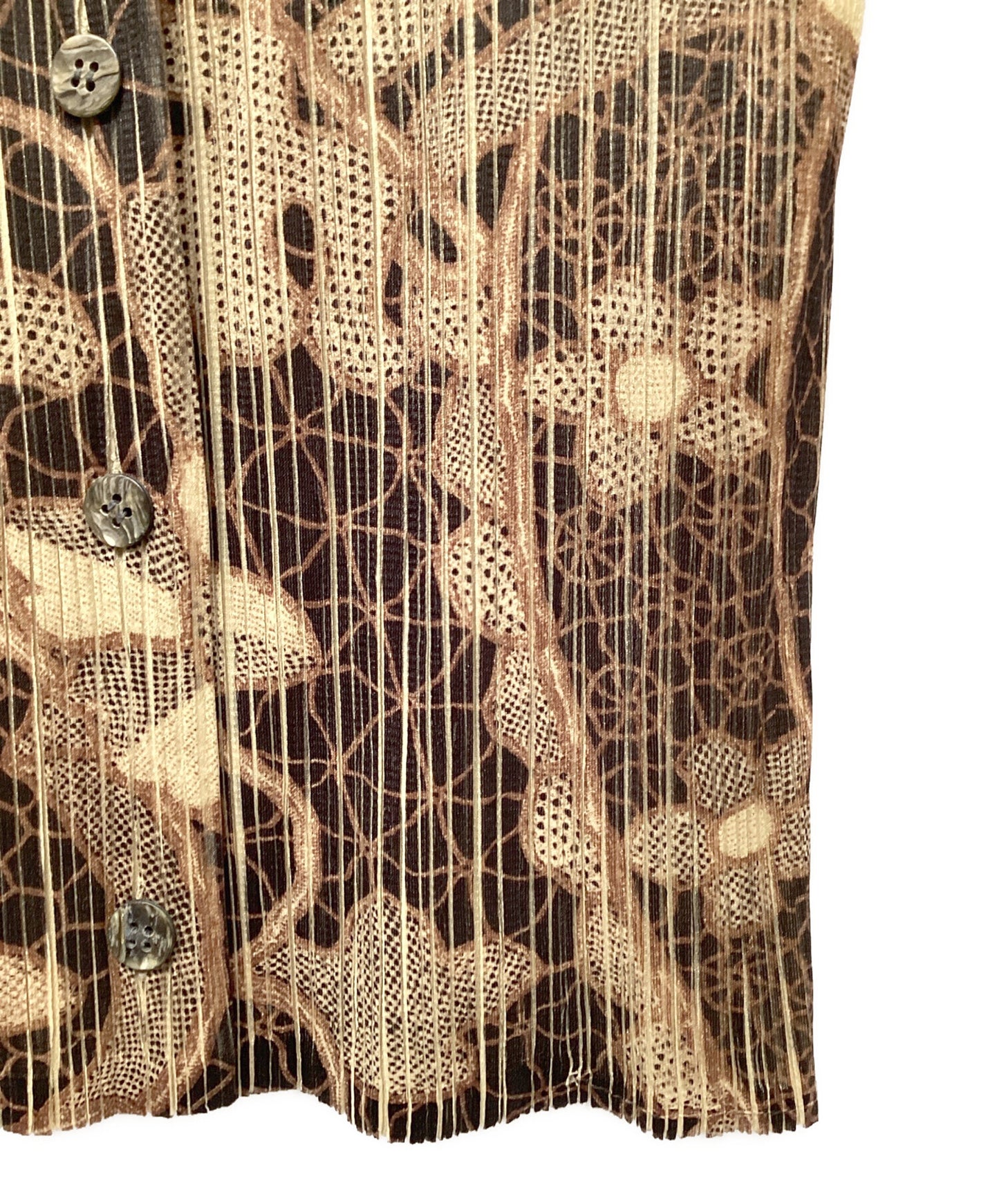 [Pre-owned] PLEATS PLEASE pleated blouse PP86-JK462