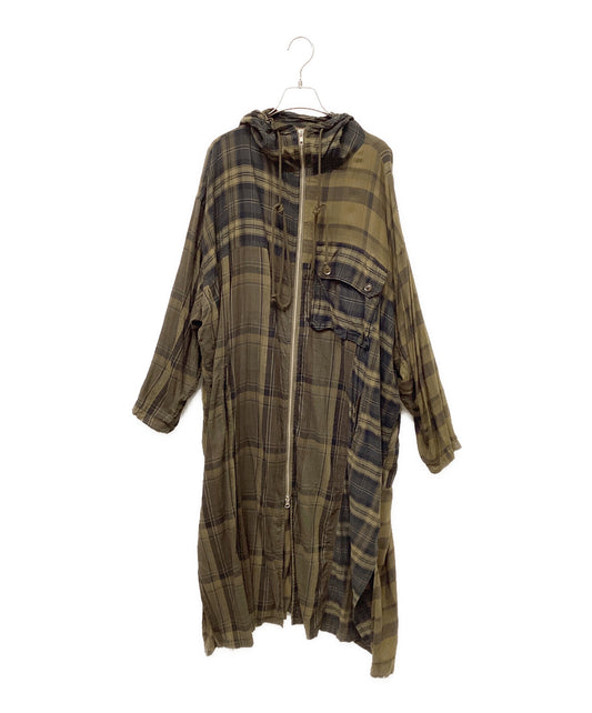 [Pre-owned] Y's PLAID COAT DRESS YX-D03-800