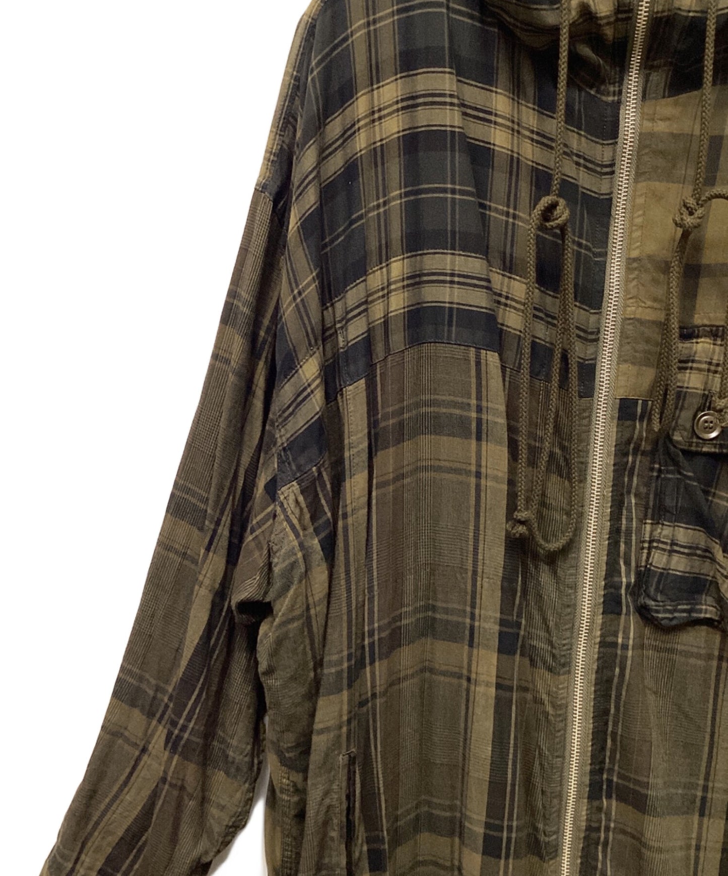 [Pre-owned] Y's PLAID COAT DRESS YX-D03-800