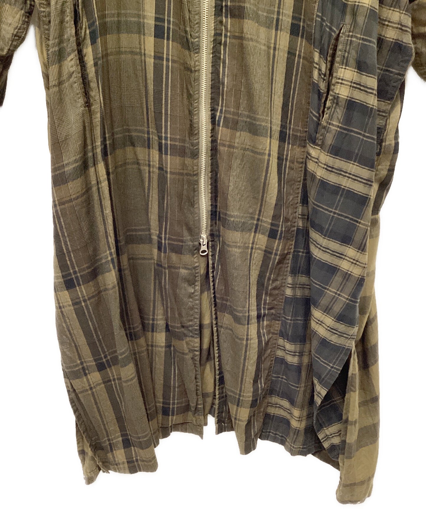 [Pre-owned] Y's PLAID COAT DRESS YX-D03-800