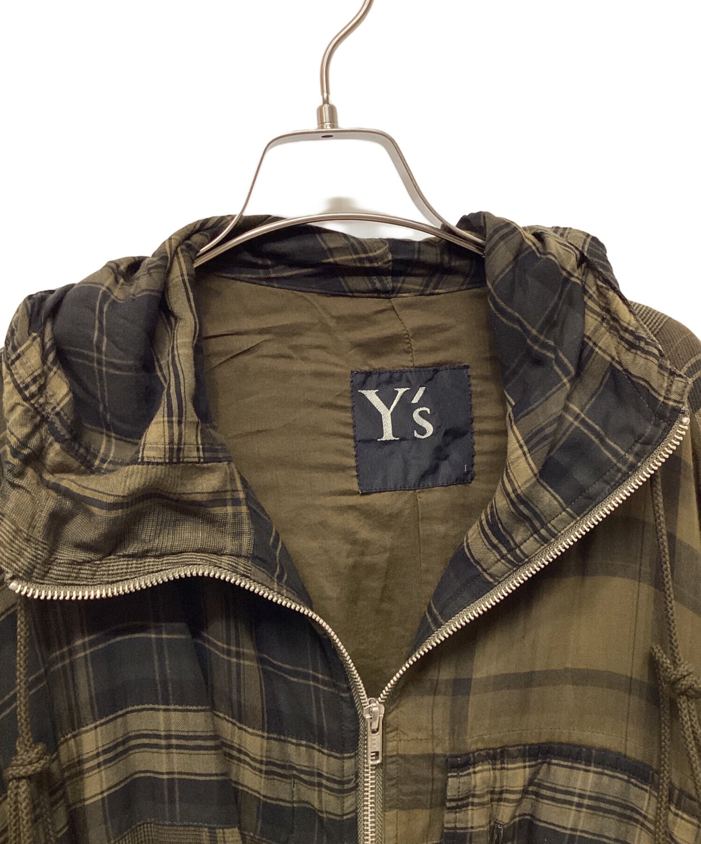 [Pre-owned] Y's PLAID COAT DRESS YX-D03-800