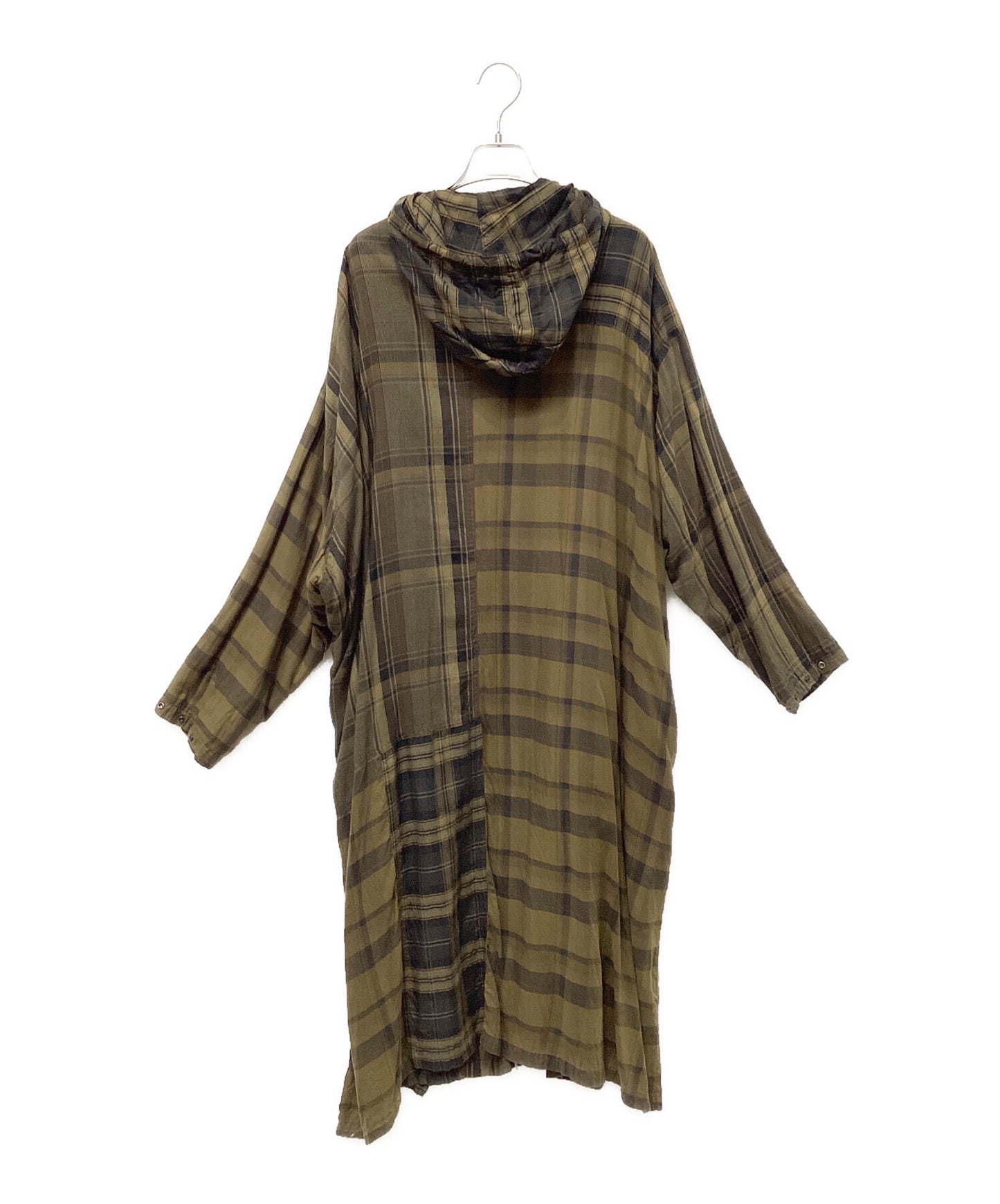 [Pre-owned] Y's PLAID COAT DRESS YX-D03-800