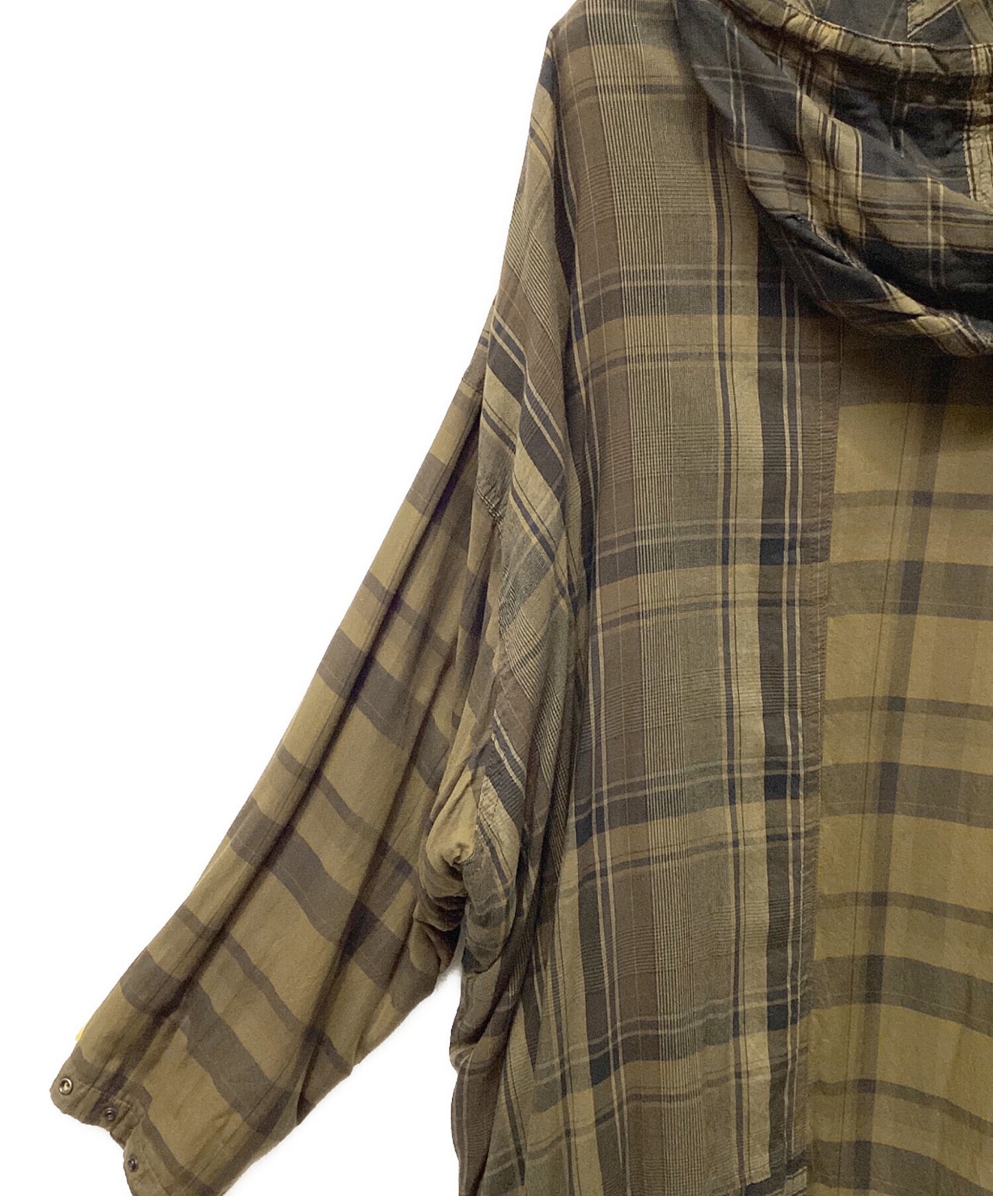 [Pre-owned] Y's PLAID COAT DRESS YX-D03-800