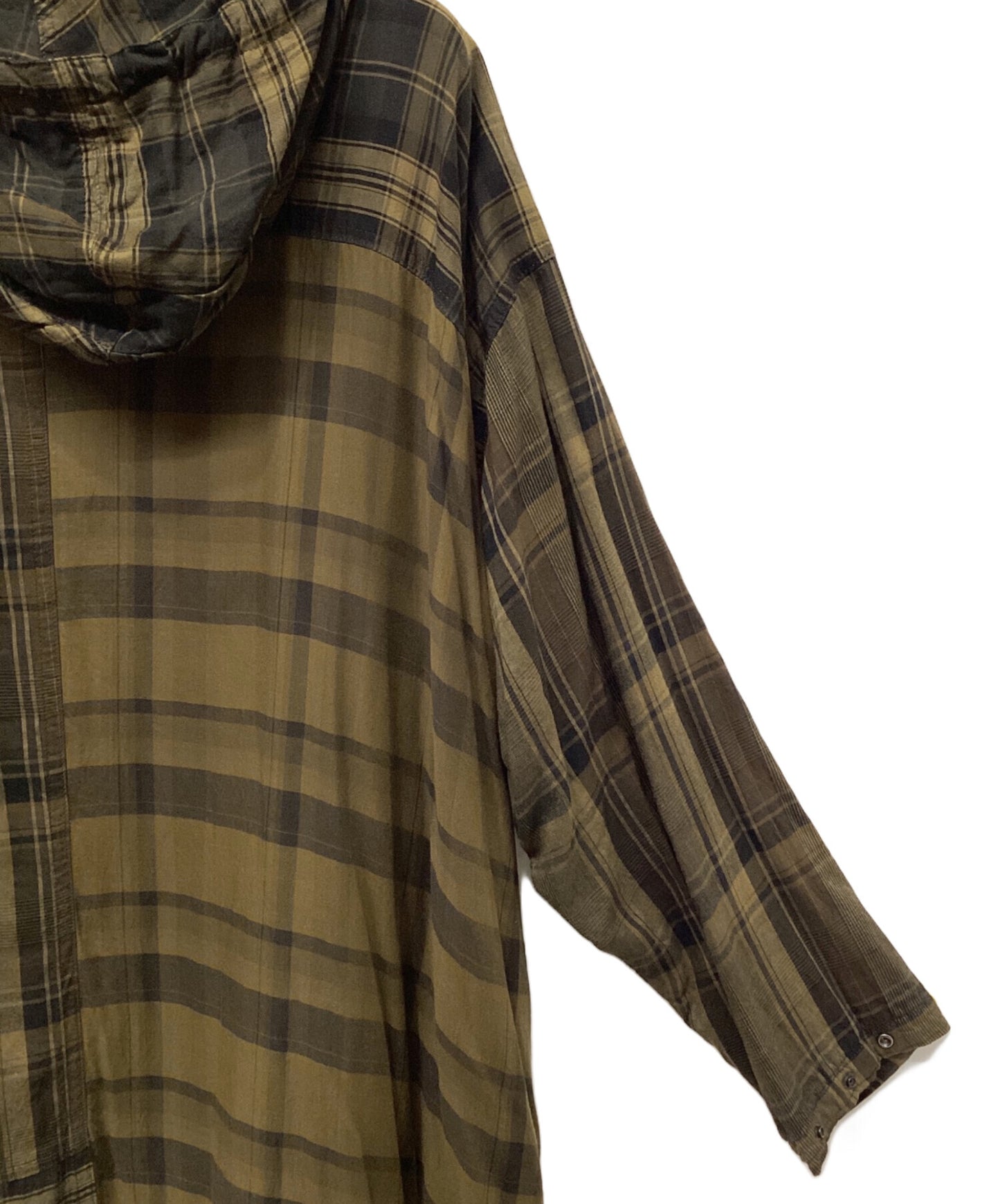 [Pre-owned] Y's PLAID COAT DRESS YX-D03-800